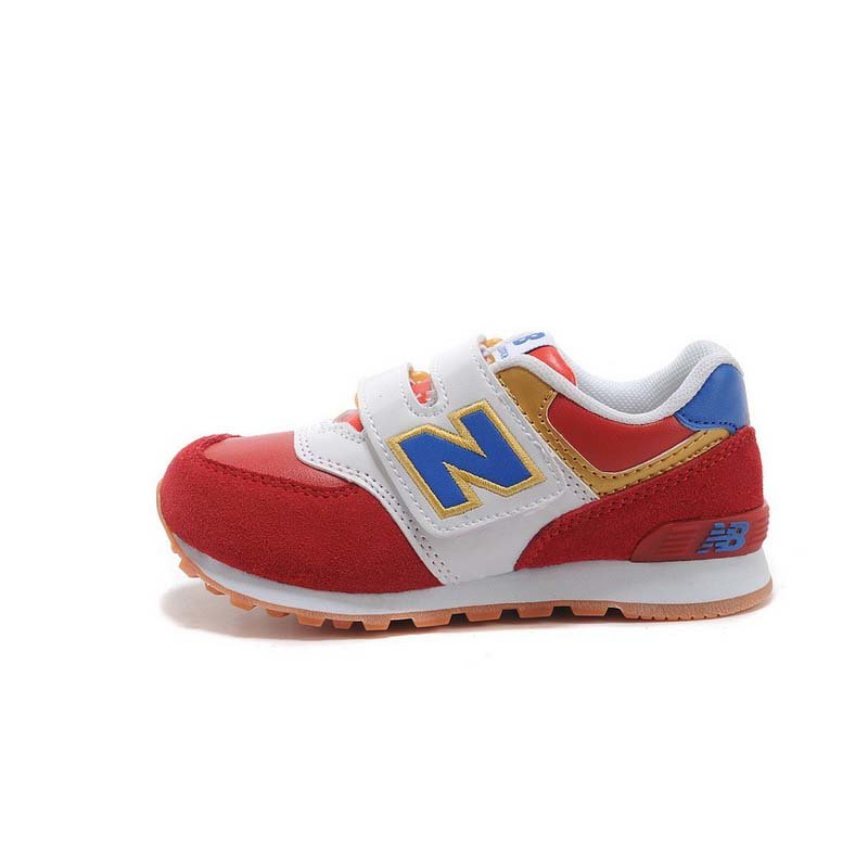 新百伦 new balance nb 580变形金刚喜羊羊系列 儿童复古慢跑鞋(大红