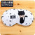 有乐B407简单卡通遮光睡眠眼罩纯棉透气眼罩冰袋护眼 缓解眼疲劳用lq300(白底小黑猫)第2张高清大图