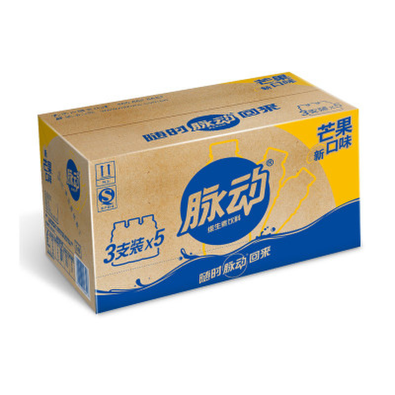 【饮用水图片】脉动 芒果组合装 600ml*3*5/箱图片大全,高清图片时尚