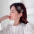 水钻发夹发饰女花朵一字边夹气质韩国INS网红刘海发卡(银色)