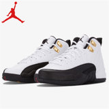 耐克乔丹男子篮球鞋 Nike Air Jordan 12 季后赛 乔12 AJ12 休闲中帮运动鞋153265-125(153265-125 41)