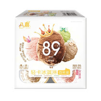 八喜冰淇淋 轻卡冰淇淋 75g*4 枚荔玫瑰 和风抹茶  黑巧克力