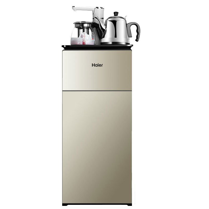 海尔(haier)茶吧机yr1682 家用立式多功能加热 自动上水饮水机 下置