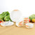 6个米饭碗+6根勺子+2个8英寸菜盘子碟子餐具套装油上彩日式青花瓷陶瓷器喝汤碗家用韩式