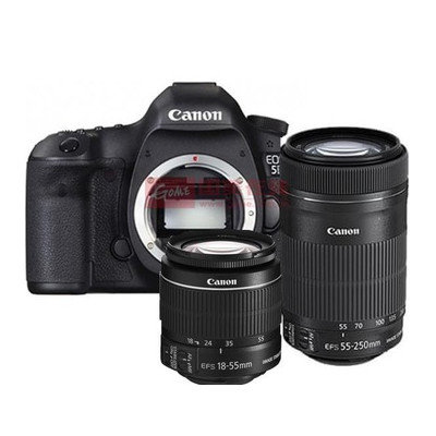 佳能（Canon） EOS 60D双镜头组合套机60D 18-55 55-250