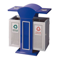 南方新品 和畅户外垃圾桶分类环保垃圾桶室外垃圾箱小区垃圾筒公用可回收果皮桶GPX-142