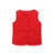 Oissie 奥伊西 0-4岁宝宝夹棉无袖马甲婴儿秋冬棉衣背心(110厘米（建议3-4岁） 大红)