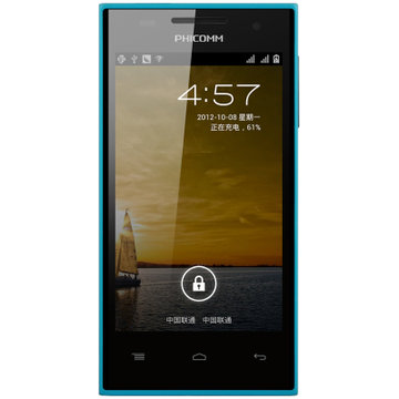 斐讯phicommi3603g手机蓝色wcdmagsm