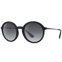 Ray-Ban 雷朋高街时尚系列男女款黑色镜框灰色渐变镜片太阳镜 RB4222 622/8G 50mm