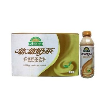 娃哈哈呦呦奶茶原味500g15瓶箱