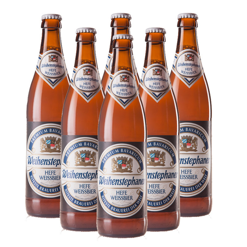 德国原装进口啤酒系列500ml6瓶装维森白啤酒