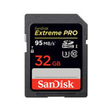 SanDisk闪迪 Extreme Pro SD卡 SDHC 32G 32GB 95M/s 633x