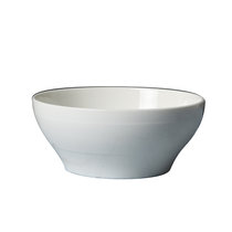 【美国订单 孤品】简约白色面碗沙拉碗 创意家用米饭碗【釉真的好(6个碗【饭碗】 默认版本)