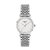 天梭(TISSOT)手表 新款 魅时系列 经典超薄石英商务风女士手表 天梭 女士手表(银壳白面银钢带)