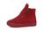 SUNTEK2021冬季新款名将短靴女鞋加绒保暖内增高全黑工鞋侧拉锁棉鞋女靴(37内增高 红色)