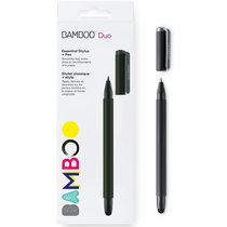 和冠（Wacom）Bamboo Duo CS-191 第四代触控笔 手写 电容笔 4色可选 黑色