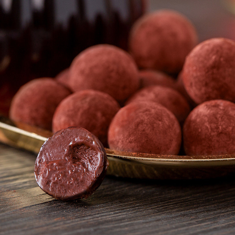 糖果巧克力怡浓乐享337g可可脂巧克力礼盒零食大礼包七夕情人节绚丽