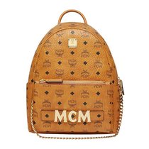 超市-奢侈品/双肩包MCM棕色女士背包MMK8AVE83CO(棕色)