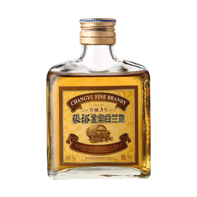 洋酒张裕金奖白兰地窖藏3年125ml/瓶返回商品页 >