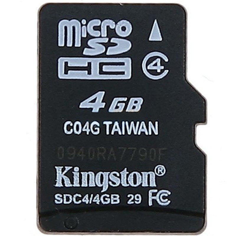 kingston金士顿手机内存卡存储卡闪存卡tf卡4g class4