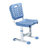 多美汇 学生课椅 教室椅子 靠背椅 钢架靠背课椅 DMH-167KY-1/长500*宽420*高760mm(图片色 默认)
