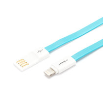 品胜（PISEN）面条苹果数据线 适用于苹果5/6 iphone6/5sc充电传输数据线(湖水蓝)