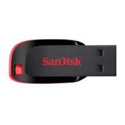 闪迪（SanDisk）酷刃SDCZ50-008G U盘（黑红色）（8GB）迷你优盘