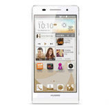 华为（Huawei）P6/P6S 移动/联通/电信版3G手机 4.7英寸 四核800万像素(白色)