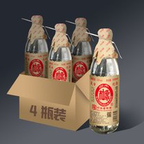 白水杜康复古纪念酒 42度浓香型白酒 500ml/瓶 纯粮固态 自饮聚会优选(4瓶)