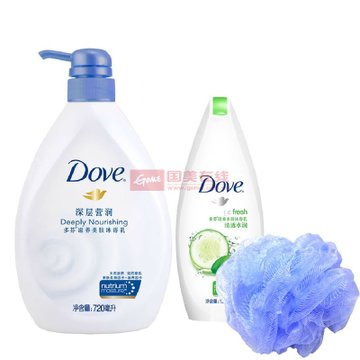 多芬深层营润 夏日滢润 滋养美肤 沐浴乳沐浴露720 190ml 嫩肤