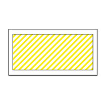凯跃 宽：100 间隔：100mm  禁止阻塞线 黄色反光膜胶带/米(黄色)
