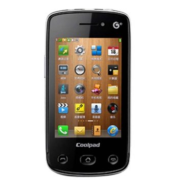 Coolpad/酷派 8816 移动3G 老人 学生 备用手机(银色)