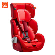 新款吸能】好孩子高速儿童安全座椅9月-12岁CS669带气囊(CS669-M209大红)