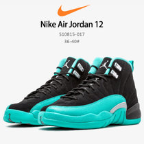 耐克女子篮球鞋 Nike Air jordan 12AJ12乔12篮球鞋 881427-142 510815-017(510815-017 40)