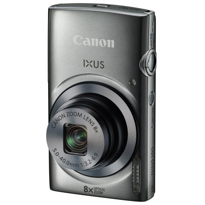 佳能 IXUS160 数码相机套装(银色)(16G卡+相机包)