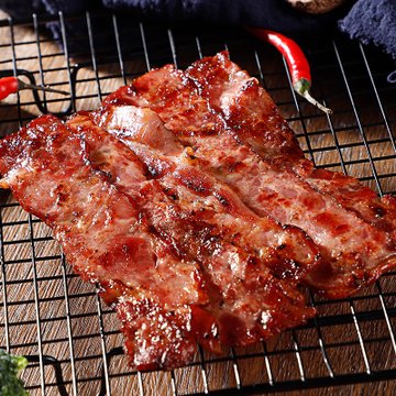 餐饮培根135g袋装原切生酮肉片泡面三明治速冻新品美式培根135g5袋