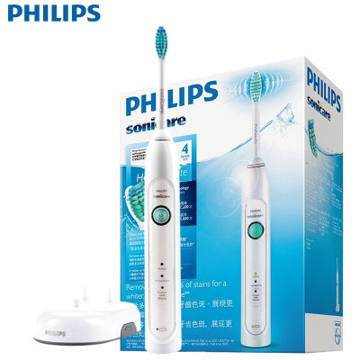 飞利浦(Philips)HX6730/02电动牙刷 情人节礼物代写贺卡声波震动牙刷成人声波电动牙刷自动牙刷三种清洁模式(HX6730)