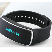【厂家直销】T2可穿戴苹果安卓健康运动智能手环腕带运动手表防水计步器(黑色 厂家正品直销)