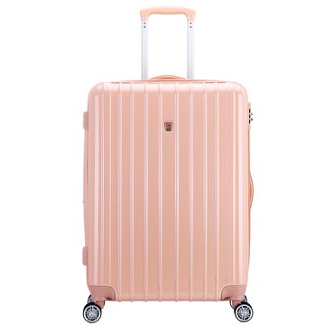 爱华仕行李箱扩容加大容量旅行箱出差拉杆箱飞机轮粉色 国美超市甄选