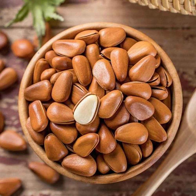 森之金油炸开口松子500g长白山特产开口松子