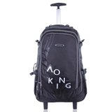 奥王 商务旅行拉杆背包大容量行李拉杆包(黑色)