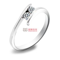 海普伊珊 925银 神话组合 可爱单戒 戒指女 日韩时尚女戒 新年礼物(银色 闭口)