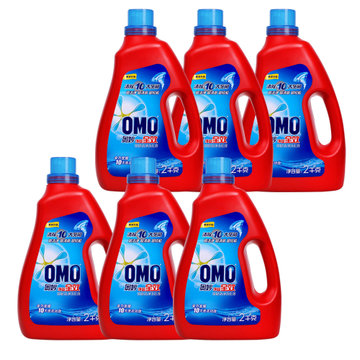 奥妙净蓝深层洁净洗衣液2kgx6瓶 (整箱装)
