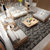 一米色彩 中式实木沙发组合橡胶橡木现代简约客厅木质家具木头贵妃小户型(原木色 单人位)