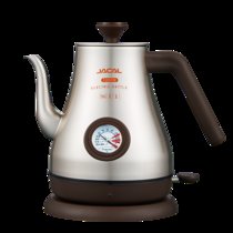 积高GL-E202小型家用电茶壶小容量不锈钢热水壶长嘴烧水壶电水壶(银色)