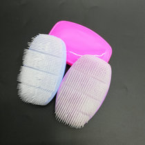 益杨旦型洗衣刷塑料多用清洁鞋刷子硬毛家庭清洁工具白毛衣物用刷(3个随机 默认版本)