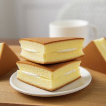 休闲三明治蒸蛋糕小面包2斤装甜点上班族学(8个装蛋糕【试吃装】-奶油味 默认版本)