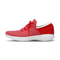 Skechers 斯凯奇YOU女轻质一脚蹬健步鞋 透气网布运动休闲鞋14950(红色 39)