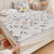 A类乳胶凉席三件套冰丝席可水洗折叠婴儿可用床单宿舍夏季床笠款(童梦园（床笠款） 1.5m（5英尺）床)