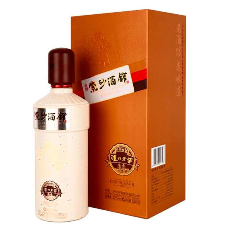 白酒52度泸州老窖紫砂酒馆520ml1返回商品页
